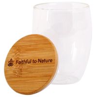 Faithful to Nature Double Walled Glass Cup